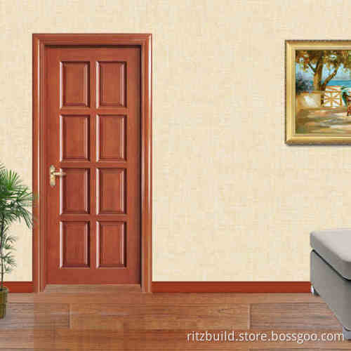 Chinese Wooden Door Steel Security Interior Door